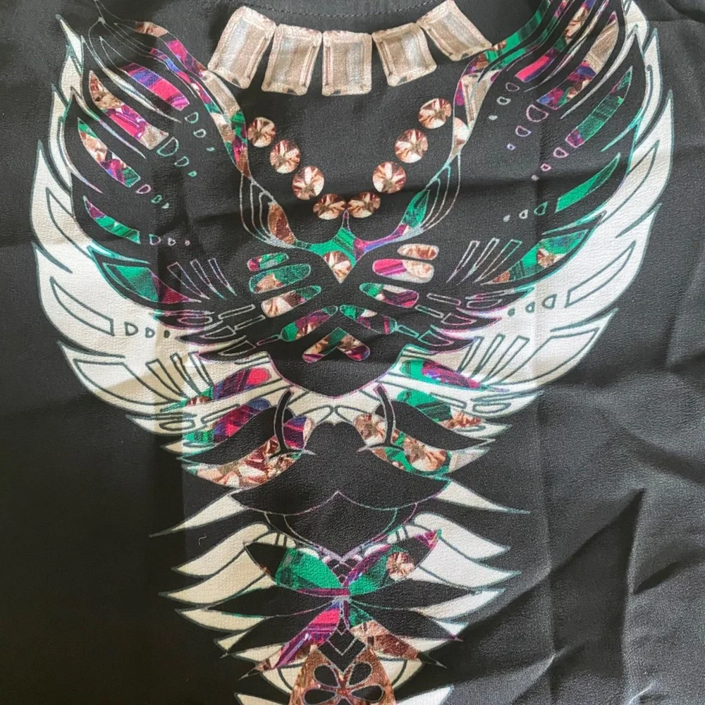 Twelfth Street  CynthiaVincent Firebird Silk Dress